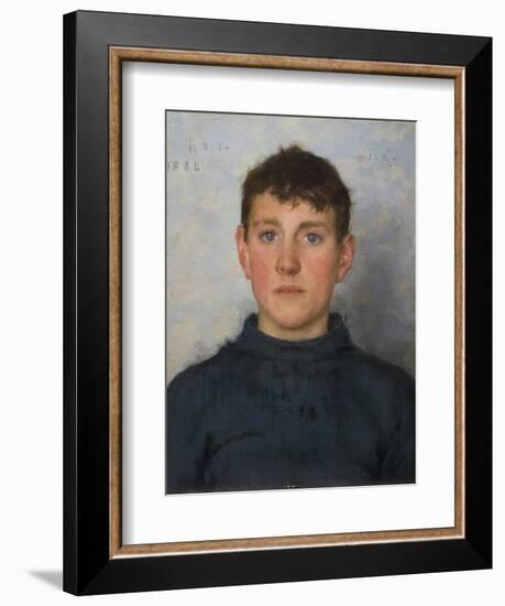 Portrait of Jack Rolling, 1888-Henry Scott Tuke-Framed Giclee Print