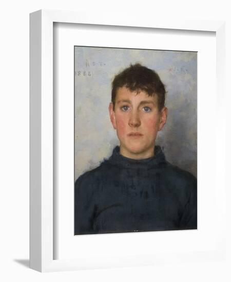 Portrait of Jack Rolling, 1888-Henry Scott Tuke-Framed Giclee Print