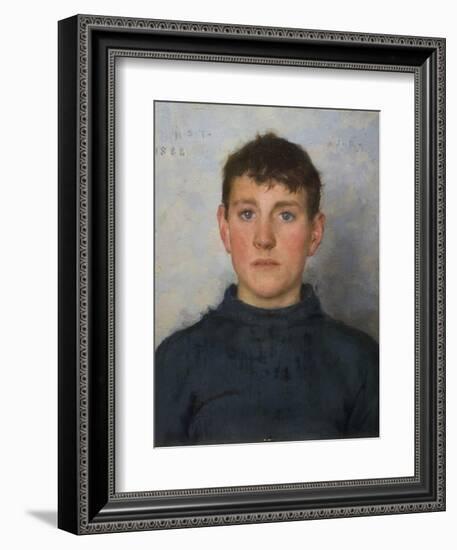 Portrait of Jack Rolling, 1888-Henry Scott Tuke-Framed Giclee Print