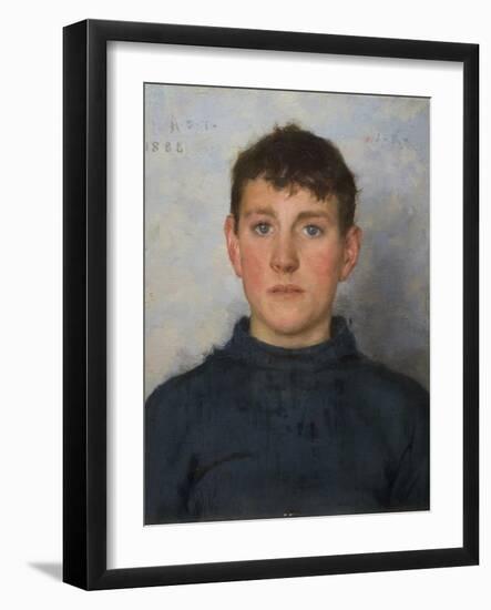 Portrait of Jack Rolling, 1888-Henry Scott Tuke-Framed Giclee Print