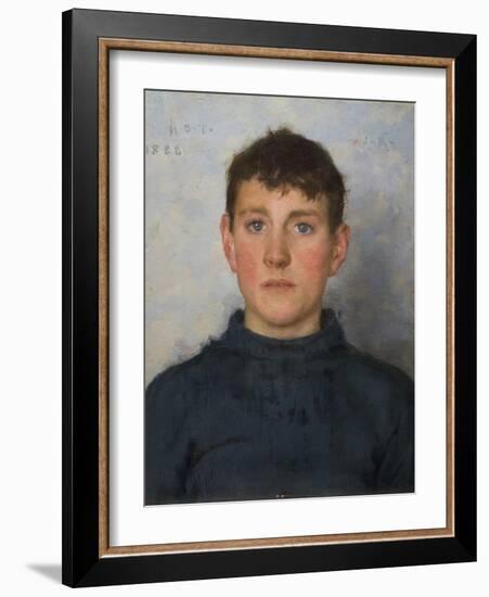 Portrait of Jack Rolling, 1888-Henry Scott Tuke-Framed Giclee Print