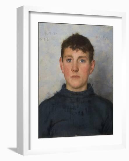 Portrait of Jack Rolling, 1888-Henry Scott Tuke-Framed Giclee Print