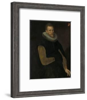 Portrait of Jacob Cornelisz Banjaert-Cornelis Ketel-Framed Art Print
