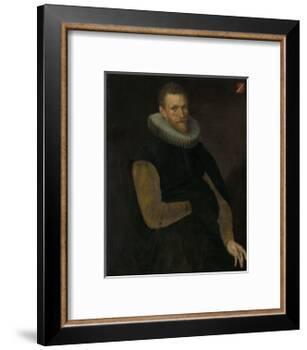 Portrait of Jacob Cornelisz Banjaert-Cornelis Ketel-Framed Art Print
