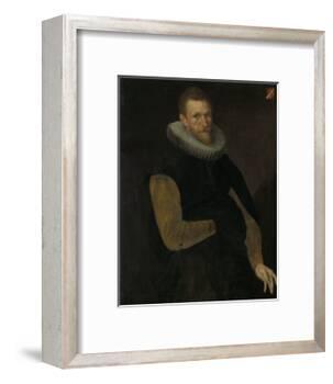 Portrait of Jacob Cornelisz Banjaert-Cornelis Ketel-Framed Art Print