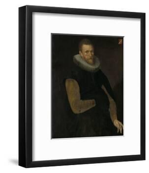 Portrait of Jacob Cornelisz Banjaert-Cornelis Ketel-Framed Art Print