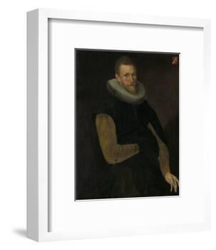 Portrait of Jacob Cornelisz Banjaert-Cornelis Ketel-Framed Art Print