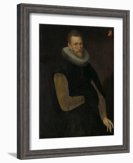 Portrait of Jacob Cornelisz Banjaert-Cornelis Ketel-Framed Art Print