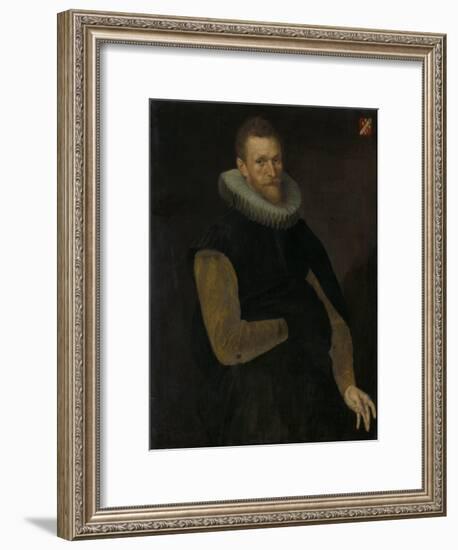 Portrait of Jacob Cornelisz Banjaert-Cornelis Ketel-Framed Art Print