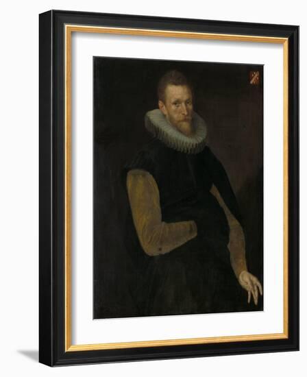 Portrait of Jacob Cornelisz Banjaert-Cornelis Ketel-Framed Art Print