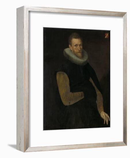 Portrait of Jacob Cornelisz Banjaert-Cornelis Ketel-Framed Art Print