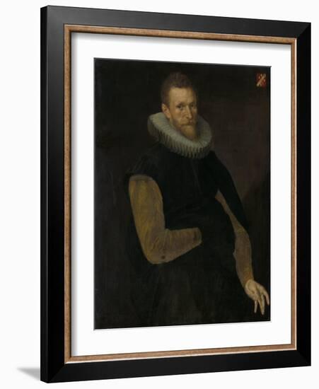 Portrait of Jacob Cornelisz Banjaert-Cornelis Ketel-Framed Art Print