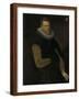 Portrait of Jacob Cornelisz Banjaert-Cornelis Ketel-Framed Art Print