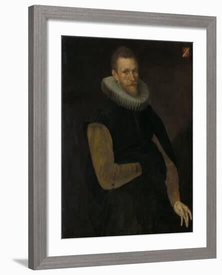 Portrait of Jacob Cornelisz Banjaert-Cornelis Ketel-Framed Art Print