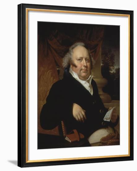 Portrait of Jacob Gerard Koch, c.1817-Rembrandt Peale-Framed Giclee Print