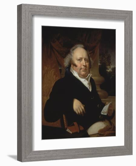 Portrait of Jacob Gerard Koch, c.1817-Rembrandt Peale-Framed Giclee Print