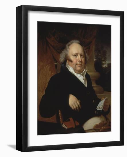 Portrait of Jacob Gerard Koch, c.1817-Rembrandt Peale-Framed Giclee Print