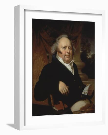 Portrait of Jacob Gerard Koch, c.1817-Rembrandt Peale-Framed Giclee Print