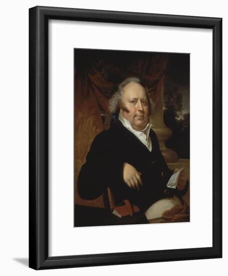 Portrait of Jacob Gerard Koch, c.1817-Rembrandt Peale-Framed Giclee Print