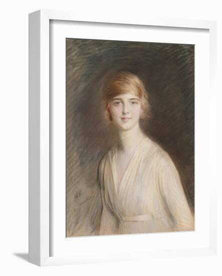 Portrait of Jacqueline-Paul Cesar Helleu-Framed Giclee Print