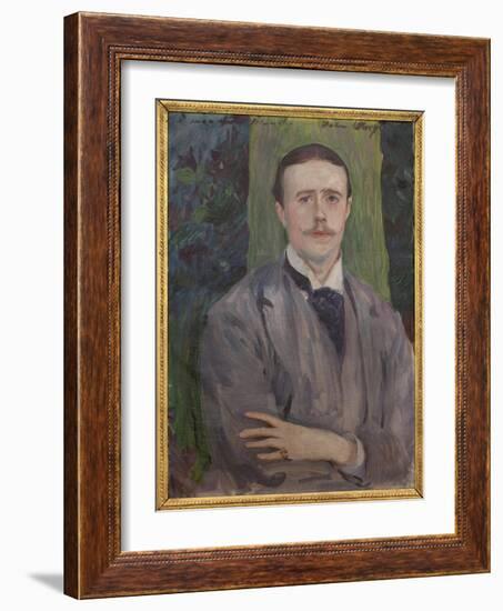 Portrait of Jacques Emile Blanche (1861-1942). Painting by John Singer Sargent (1856-1925), Oil on-John Singer Sargent-Framed Giclee Print