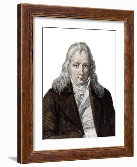 Portrait of Jacques Henri Bernardin de Saint Pierre (1737-1814), French writer and botanist-French School-Framed Giclee Print