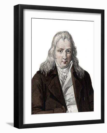 Portrait of Jacques Henri Bernardin de Saint Pierre (1737-1814), French writer and botanist-French School-Framed Giclee Print