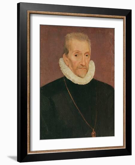 Portrait of Jacques Hurault, Sire of Vibraye-French School-Framed Giclee Print