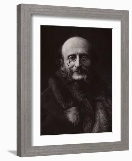 Portrait of Jacques Offenbach-null-Framed Photographic Print