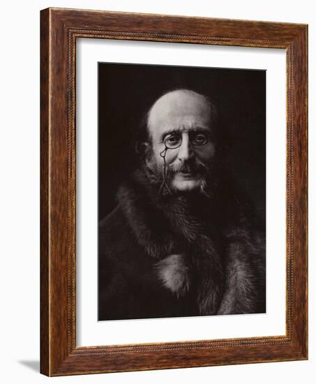 Portrait of Jacques Offenbach-null-Framed Photographic Print