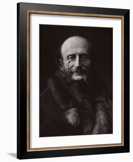 Portrait of Jacques Offenbach-null-Framed Photographic Print