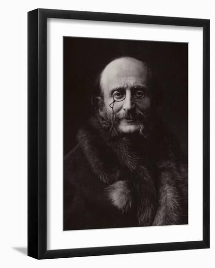 Portrait of Jacques Offenbach-null-Framed Photographic Print