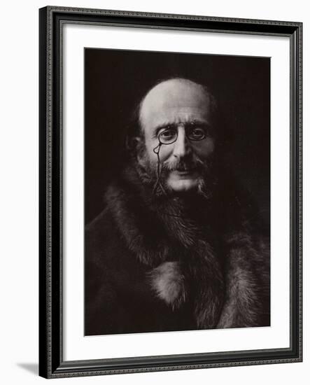 Portrait of Jacques Offenbach-null-Framed Photographic Print