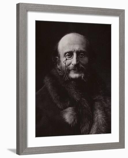 Portrait of Jacques Offenbach-null-Framed Photographic Print