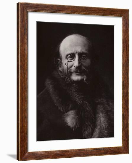 Portrait of Jacques Offenbach-null-Framed Photographic Print