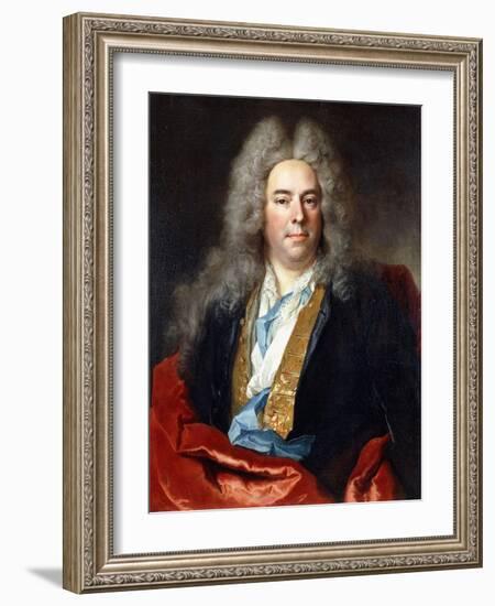 Portrait of Jacques Vincent Bassablons-Nicolas de Largilliere-Framed Giclee Print