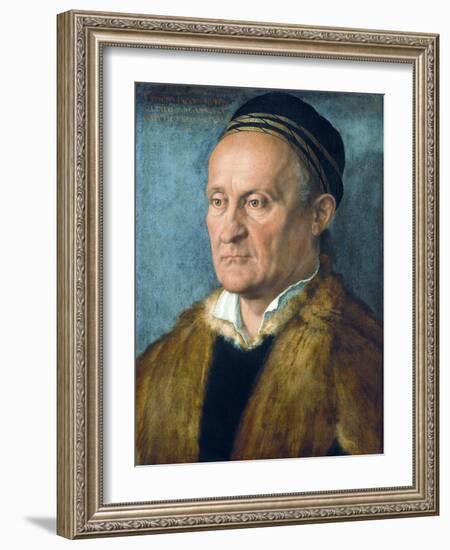 Portrait of Jakob Muffel-Albrecht Dürer-Framed Giclee Print
