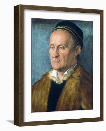 Portrait of Jakob Muffel-Albrecht Dürer-Framed Giclee Print