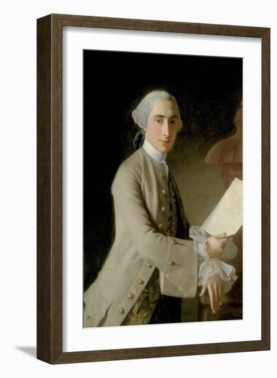 Portrait of James Adam, 1754-Allan Ramsay-Framed Giclee Print