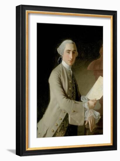 Portrait of James Adam, 1754-Allan Ramsay-Framed Giclee Print