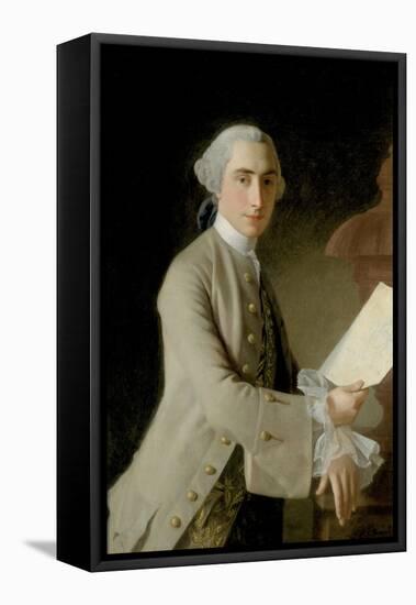 Portrait of James Adam, 1754-Allan Ramsay-Framed Premier Image Canvas