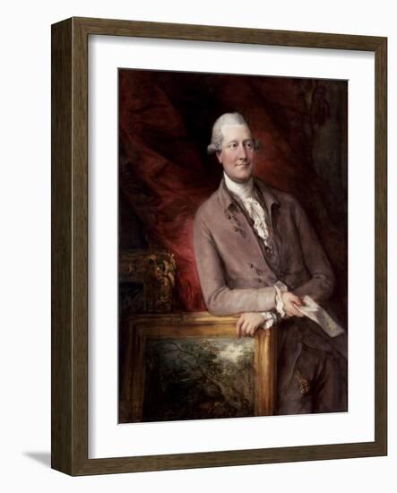 Portrait of James Christie (1730-1803), 1778-Thomas Gainsborough-Framed Giclee Print