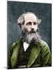 Portrait of James Clerk Maxwell (1831-1879), Scottish physicist-English Photographer-Mounted Giclee Print