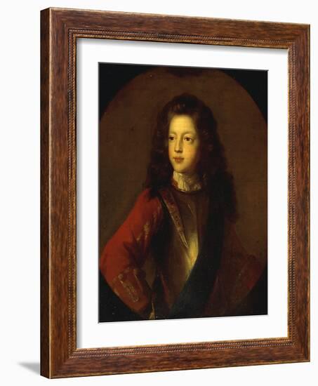 Portrait of James Edward Stuart, the Old Pretender-Francois de Troy-Framed Giclee Print