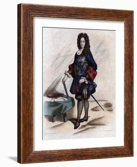 Portrait of James FitzJames, 1st Duke of Berwick (1670-1734), French military leader-French School-Framed Giclee Print