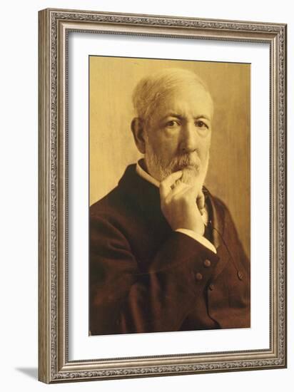 Portrait of James G. Blaine, C.1892-Napoleon Sarony-Framed Photographic Print