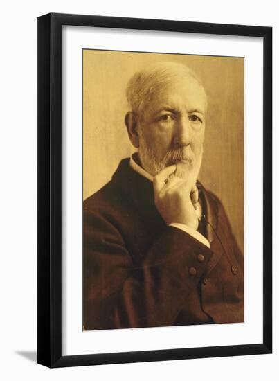 Portrait of James G. Blaine, C.1892-Napoleon Sarony-Framed Photographic Print