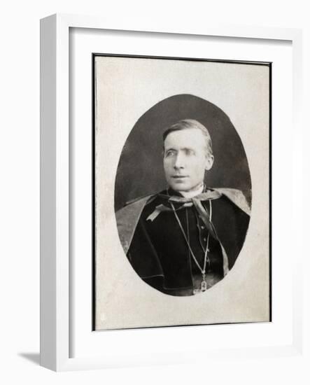 Portrait of James Gibbons (1834-1921), American Cardinal-French Photographer-Framed Giclee Print