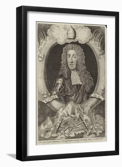 Portrait of James II of England and Ireland-Godfrey Kneller-Framed Giclee Print