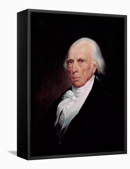 Portrait of James Madison, 1833-Asher Brown Durand-Framed Premier Image Canvas